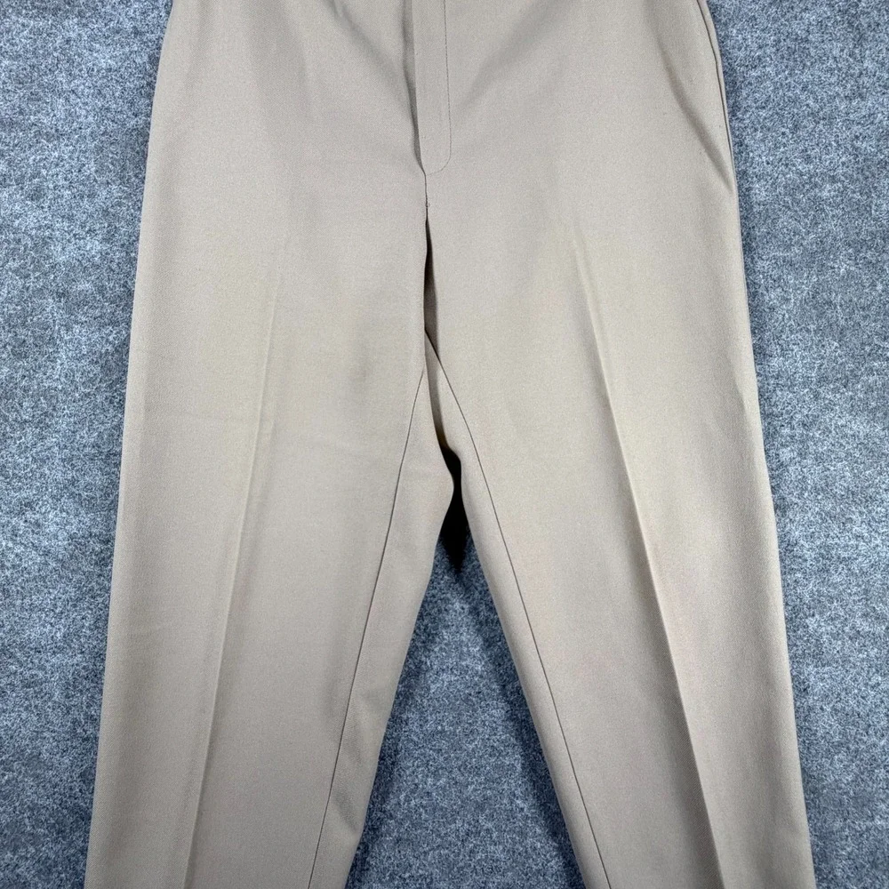 Vintage 90s Levi Strauss & Co Bend Over Pants Womens 16 Beige Flat Front Classic